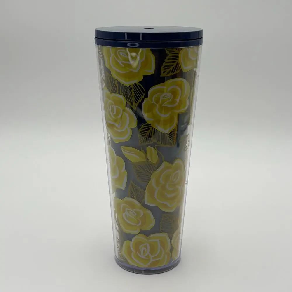 Starbucks Yellow Rose of Texas Tumbler Venti 24oz 2019 Limited Local Series Cup